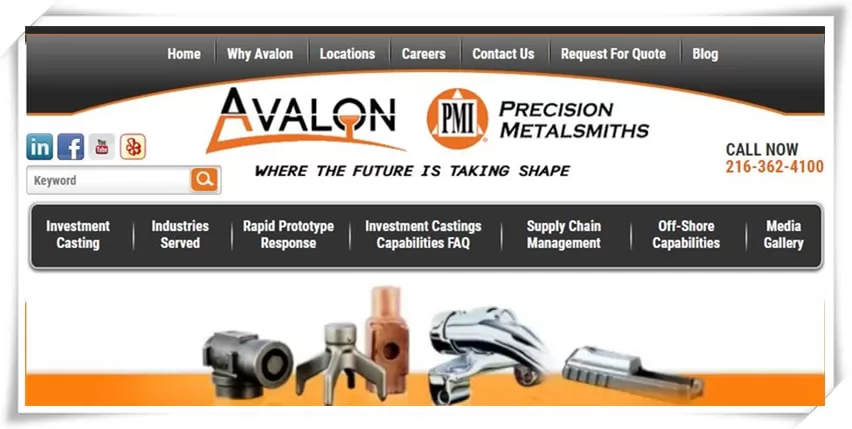 Avalon Precision Metalsmiths Inc.